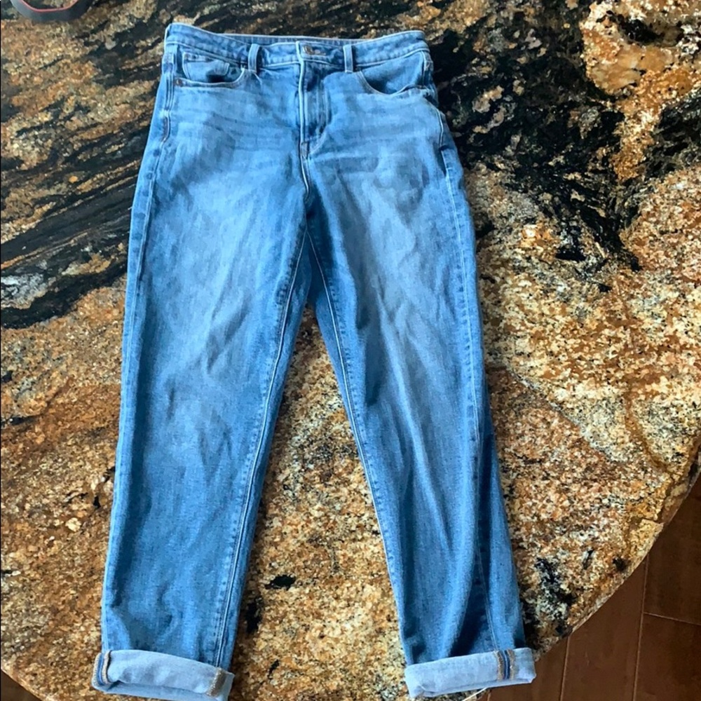 American Eagle stretch mom jeans size 4